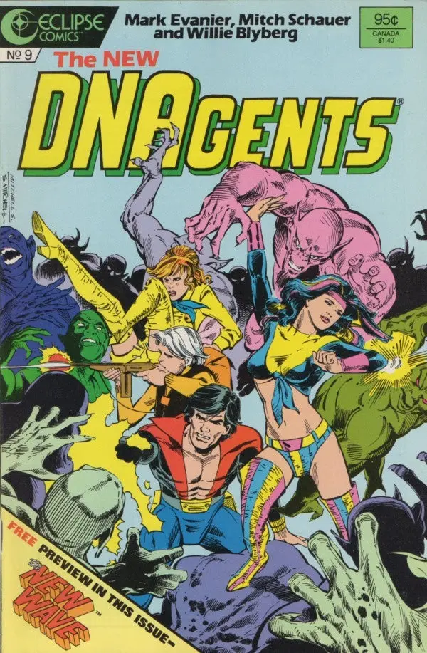 The New Dnagents #9 Vf 1