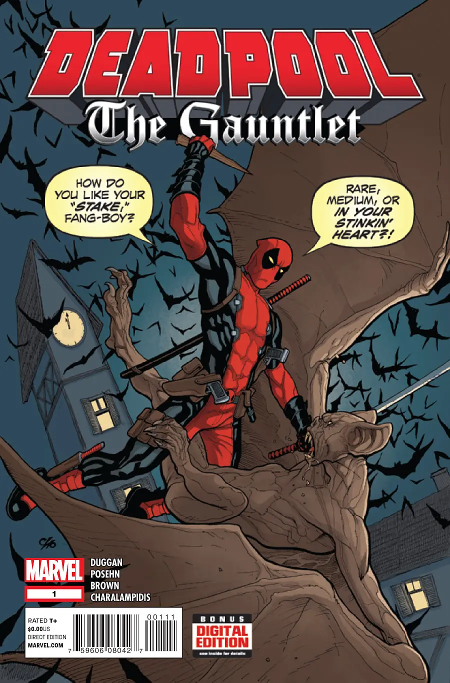 Deadpool: The Gauntlet #1 Vf 1
