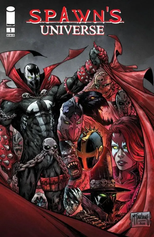Spawn's Universe #1 Cover F Todd Mcfarlane Variant Nm 1