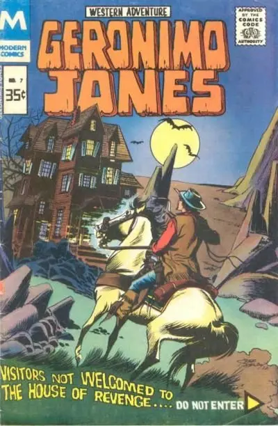 Geronimo Jones (Vol 1) #7 (Modern Comics Reprint) Vg 1