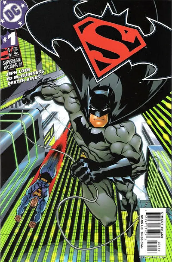 Superman/Batman (Vol 1) #1 Ed Mcguinness Batman Variant Vf 1