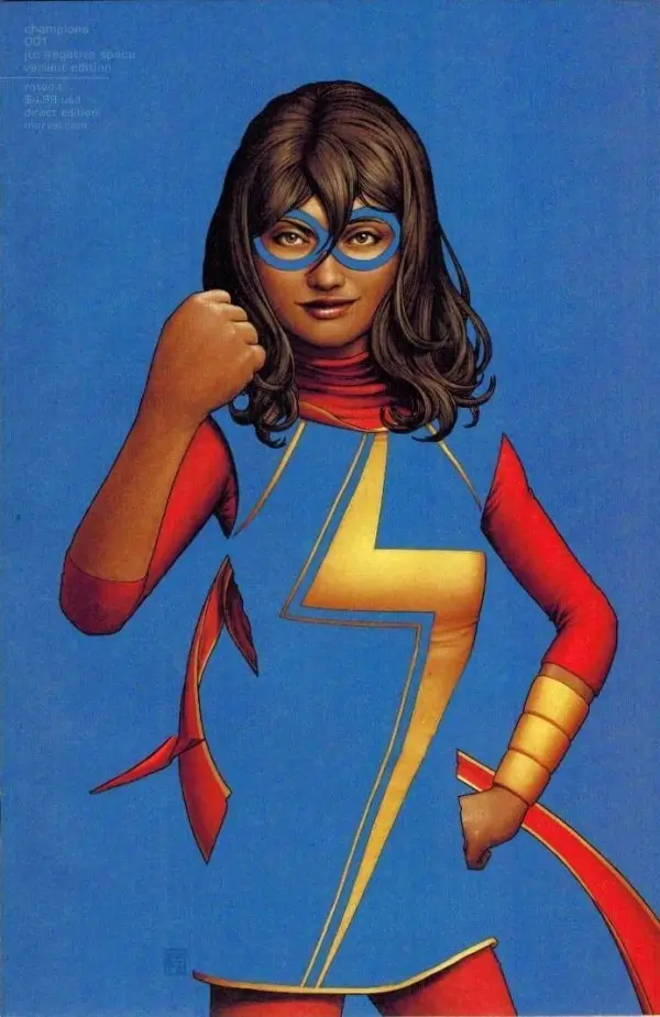 Champions (Vol 2) #1 John Tyler Christopher Negative Space Variant Vg 1