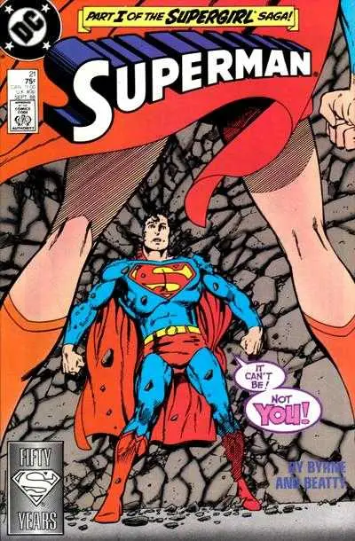 Superman (Vol 2) #21 Vf 1