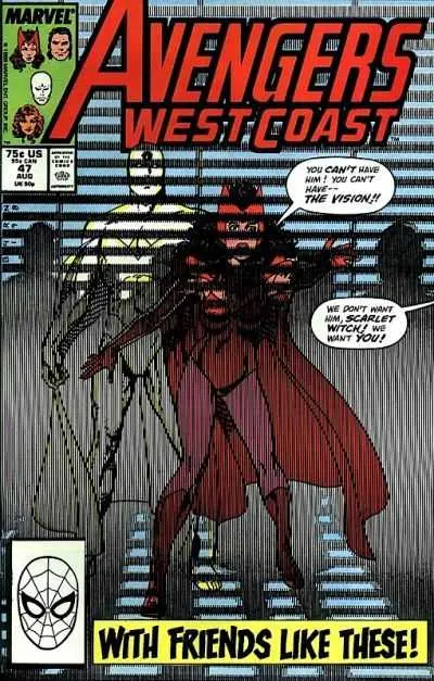Avengers West Coast (Vol 2) #47 Vf 1