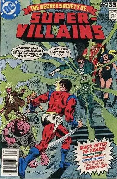 The Secret Society Of Super-Villains (Vol 1) #14 Vf 1