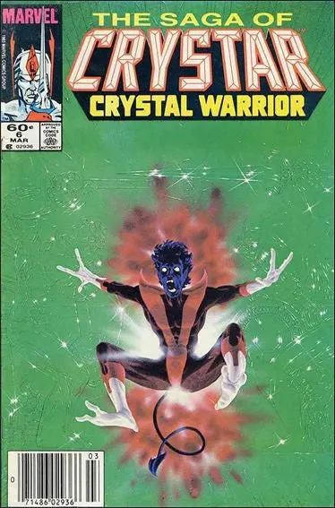 The Saga Of Crystar, Crystal Warrior (Vol 1) #6 Vf 1