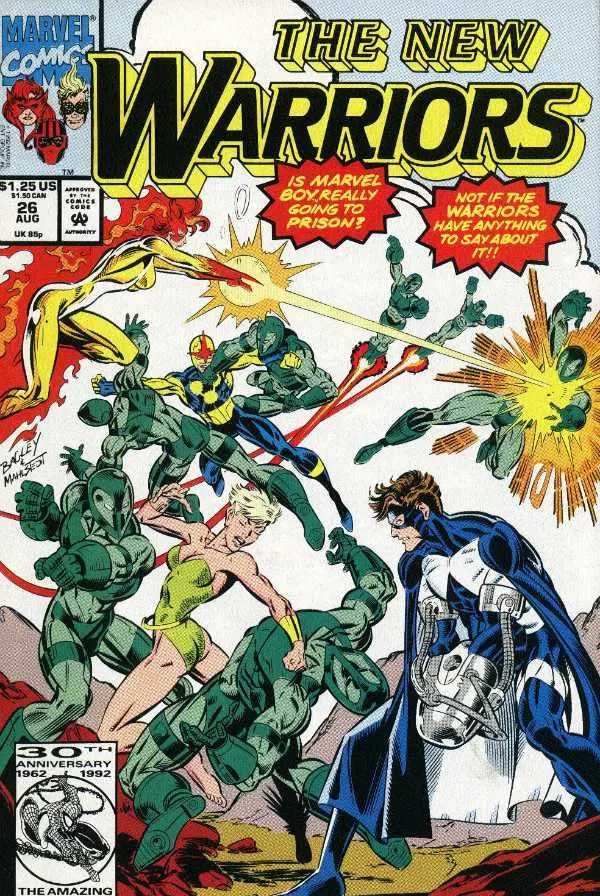 The New Warriors (Vol 1) #26 Vf 1