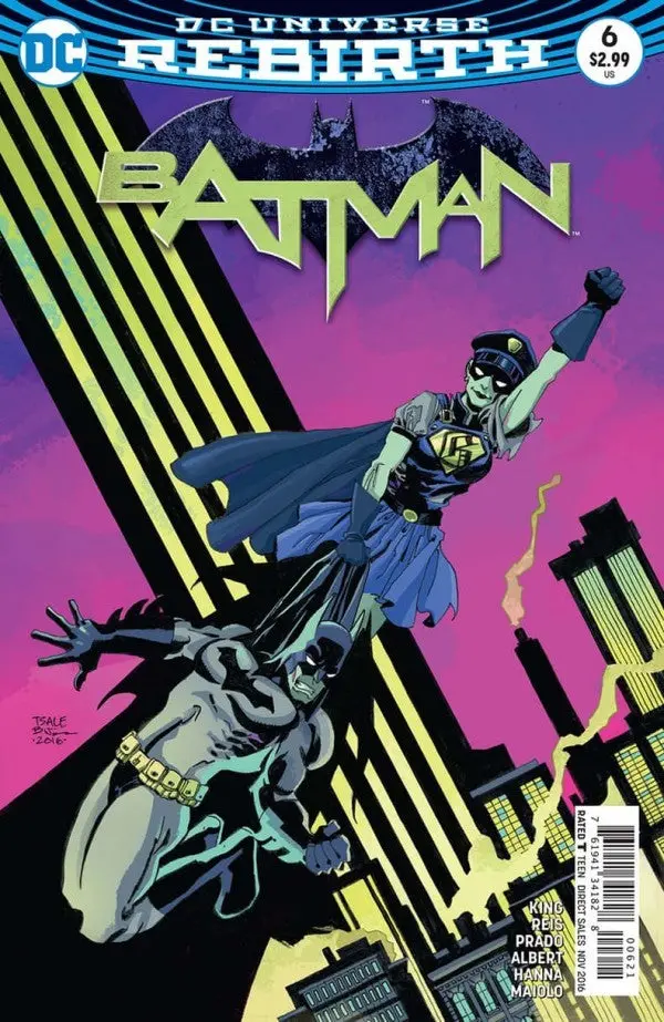 Batman Rebirth #6 Variant Edition Nm 1