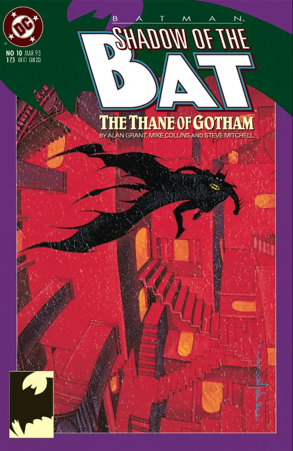 Batman: Shadow Of The Bat (Vol 1) #10 Vf 1