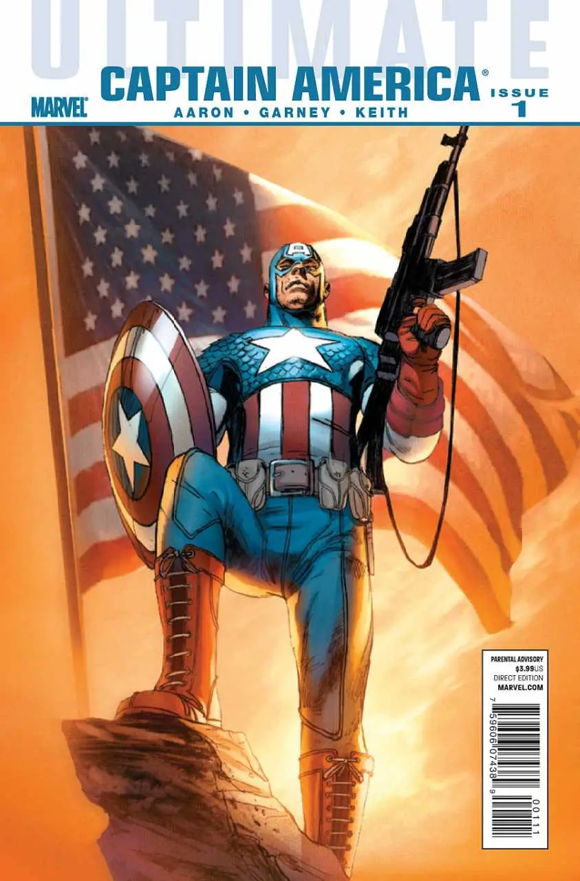 Ultimate Comics Captain America (Vol 1) #1 Vf 1