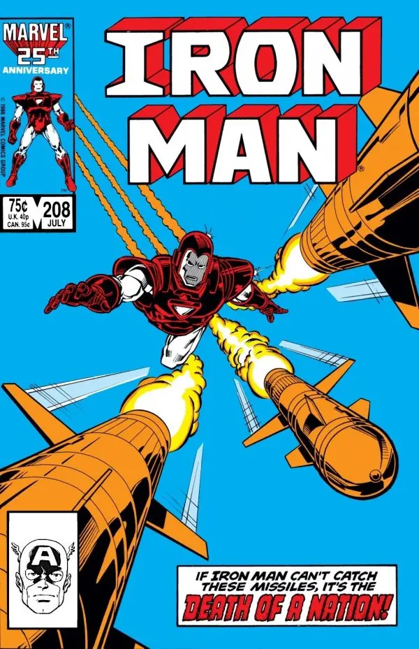 Iron Man (Vol 1) #208 Vf 1