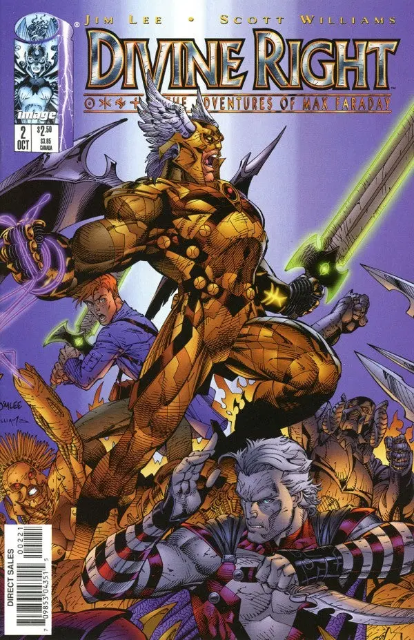 Divine Right: The Adventures Of Max Faraday (Vol 1) #2 Vf 1