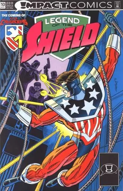 Legend Of The Shield (Vol 1) #10 Vf 1