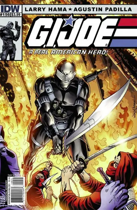 G.I. Joe: A Real American Hero (2010) #156 Cover B Rod Whigham Variant Nm 1
