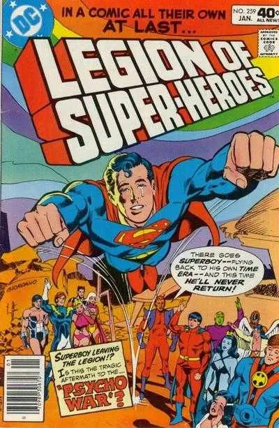 Legion Of Super-Heroes (Vol 2) #259 Vf 1