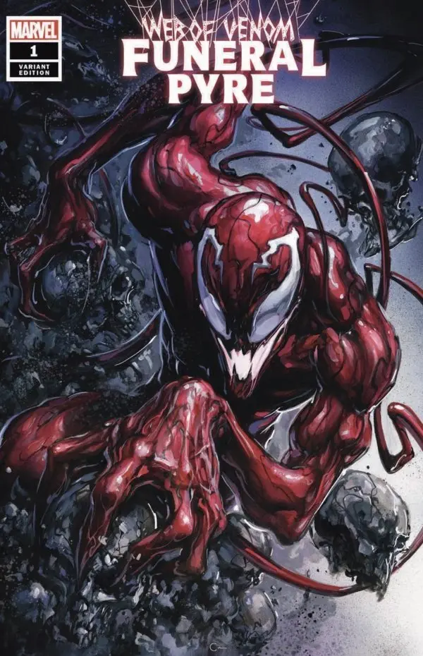Web Of Venom: Funeral Pyre (Vol 1) #1 Clayton Crain Variant Nm 1