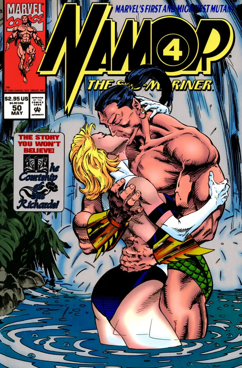 Namor, The Sub-Mariner (Vol 1) #50 Foil Cover Nm 1