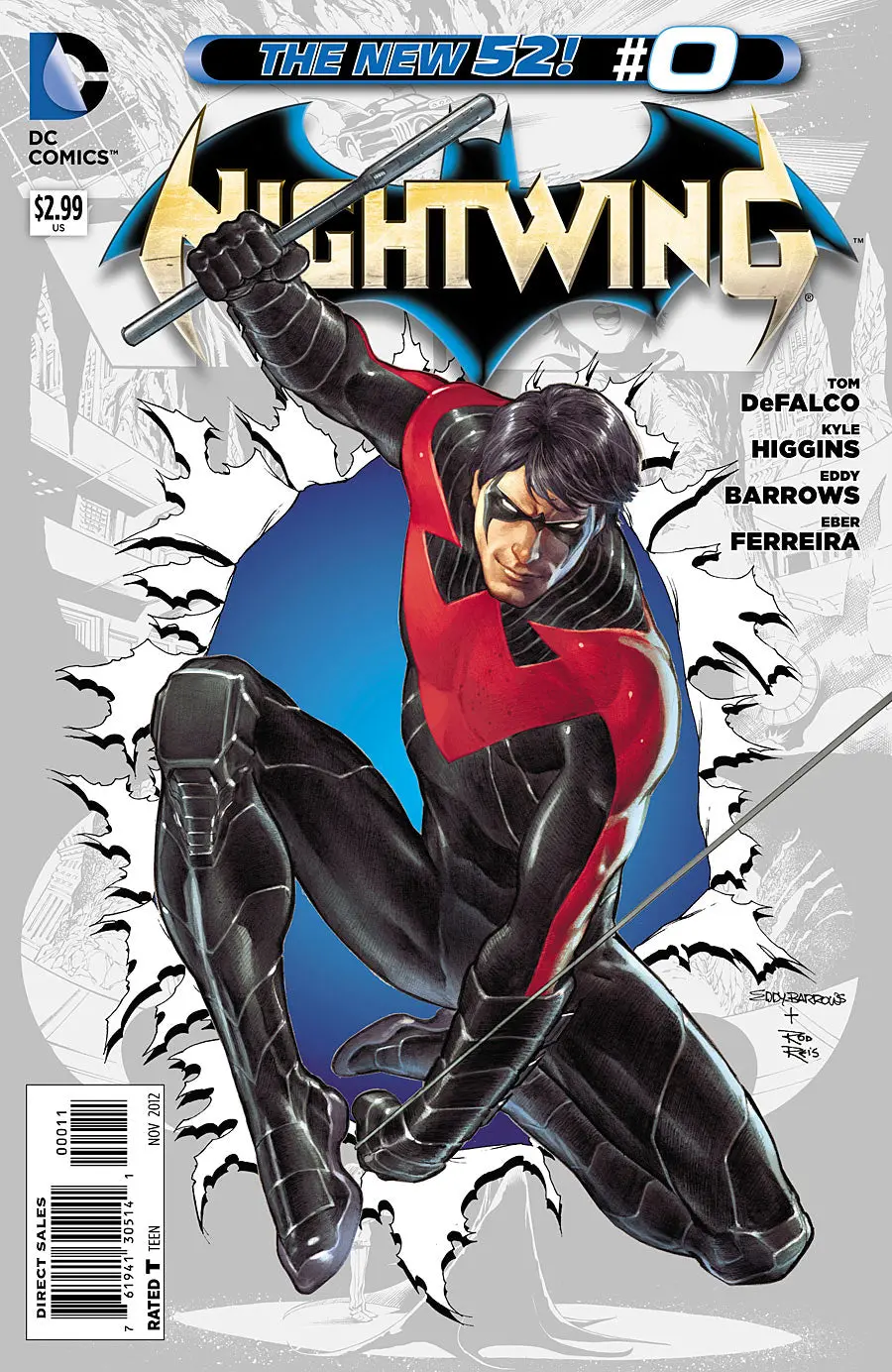 Nightwing (Vol 3) #0 Vf 1