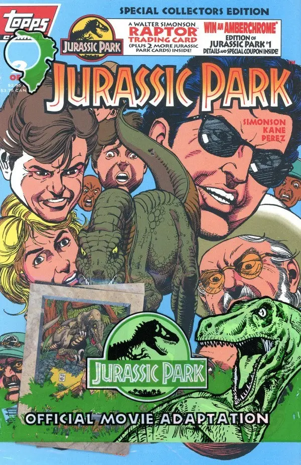 Jurassic Park #2 (Of 4) Variant Edition Nm 1