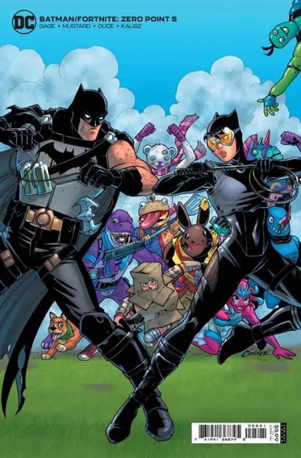 Batman/Fortnite: Zero Point (Vol 1) #5 (Of 6) Amanda Conner Card Stock Variant Nm 1