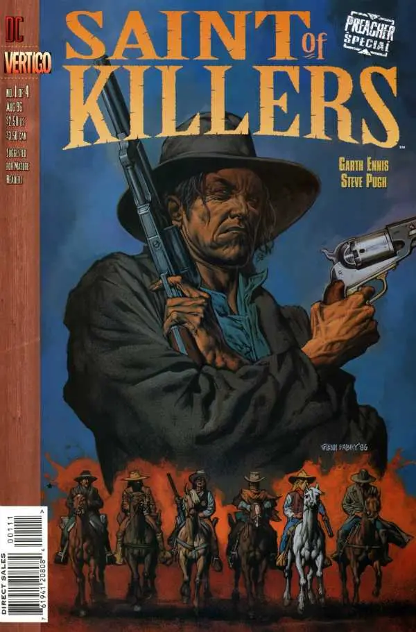 Preacher Special: Saint Of Killers #1-4 Complete Set Fn/Vf 1