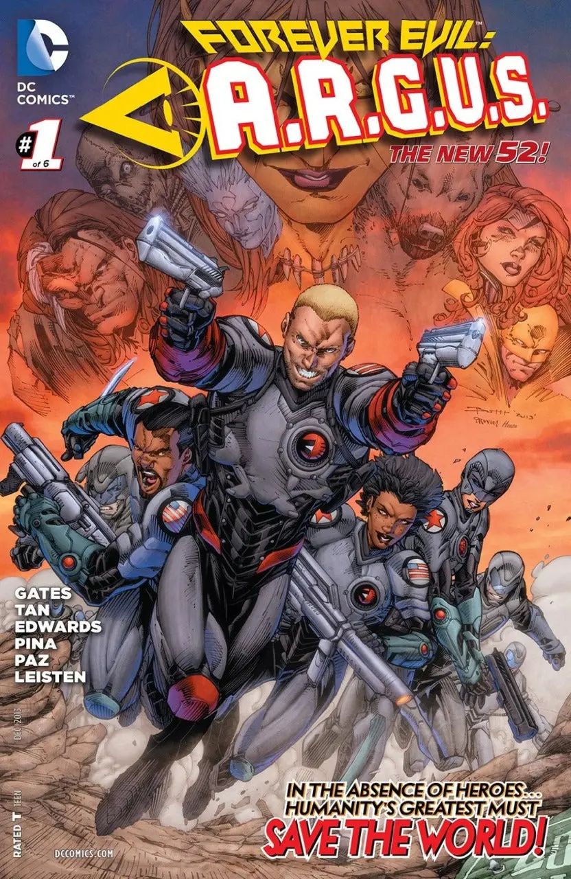 Forever Evil: A.R.G.U.S. (Vol 1) #1-6 Complete Set Vf 1