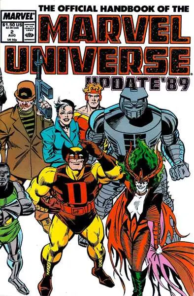 Official Handbook Of The Marvel Universe - Update 89 #2 Nm 1