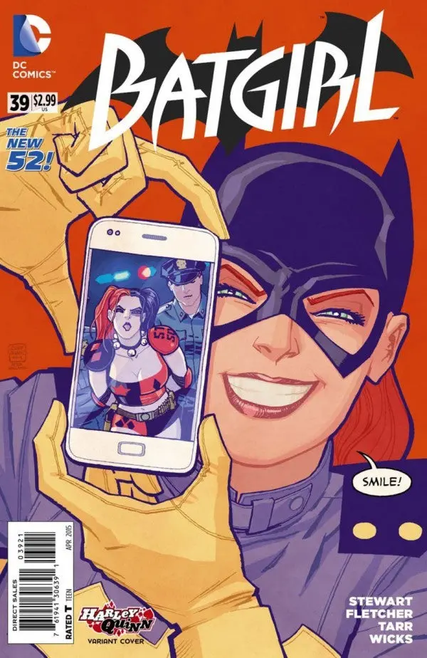 Batgirl (Vol 4) #39 Harley Quinn Variant Nm 1
