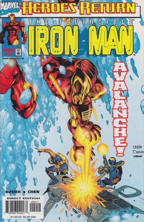 Iron Man (Vol 3) #2 Nm 1