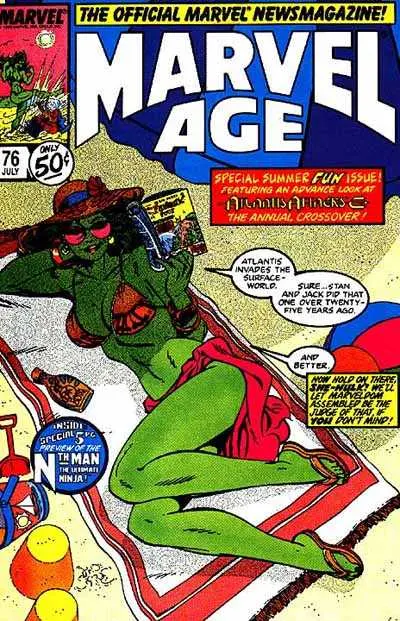 Marvel Age (Vol 1) #76 Fn/Vf 1