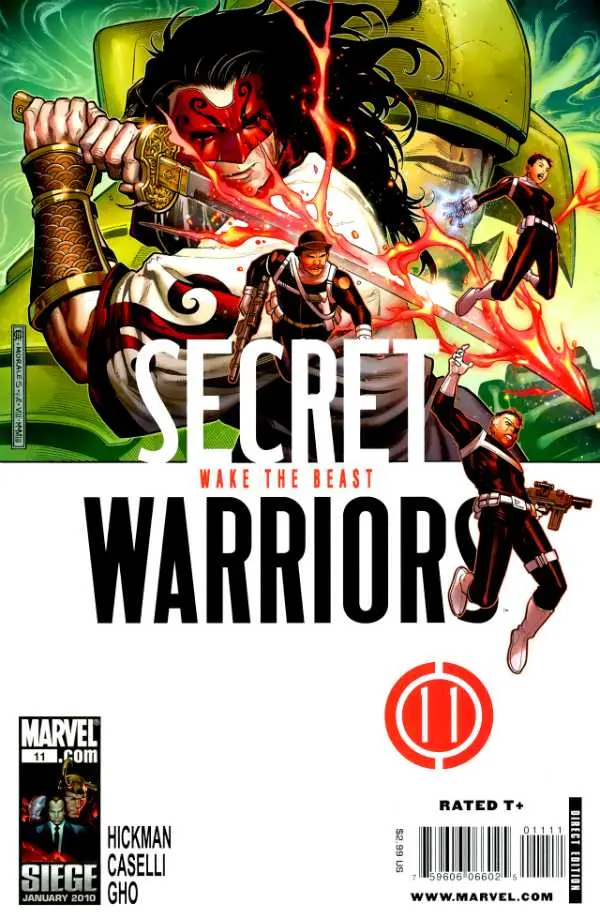Secret Warriors #11 (Vol 1) Nm 1