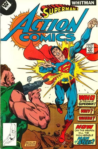 Action Comics (Vol 1) #486 Whitman Cover Fn 1