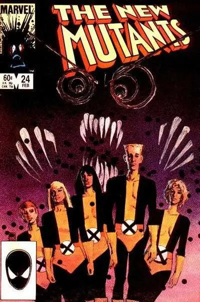 The New Mutants (Vol 1) #24 Vf 1