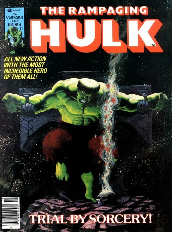 The Rampaging Hulk #4 Gd 1