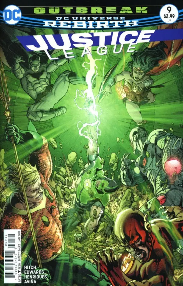 Justice League (Vol 3) #9 Vf 1