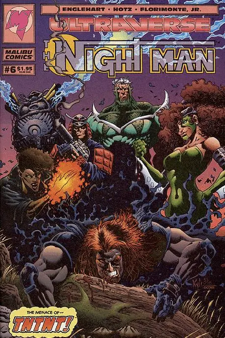 The Night Man (Vol 1) #6 Vf 1