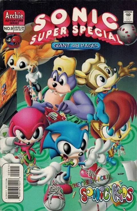 Sonic Super Special (Vol 1) #9 Vg/Fn 1