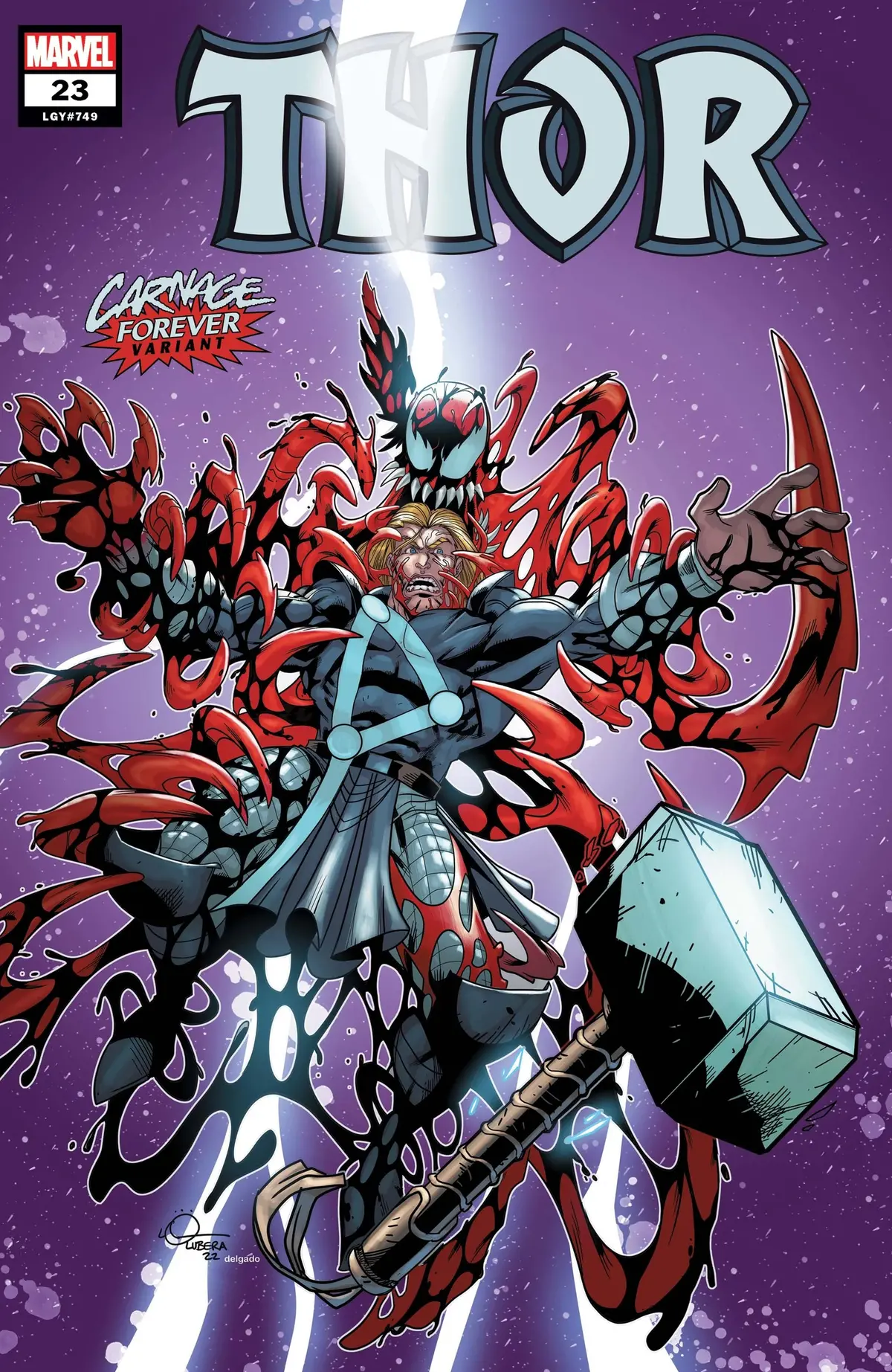 Thor (Vol 6) #23 Lubera Carnage Forever Variant Nm 1