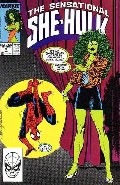The Sensational She-Hulk (Vol 1) #3 Vf 1
