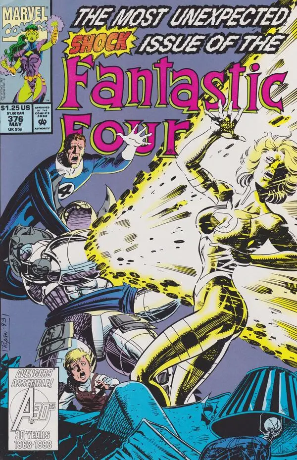 Fantastic Four (Vol 1) #376 Vf 1