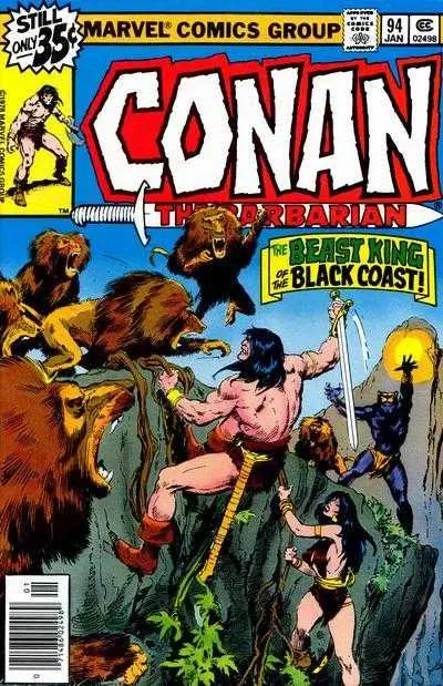 Conan The Barbarian (Vol 1) #94 Vf 1