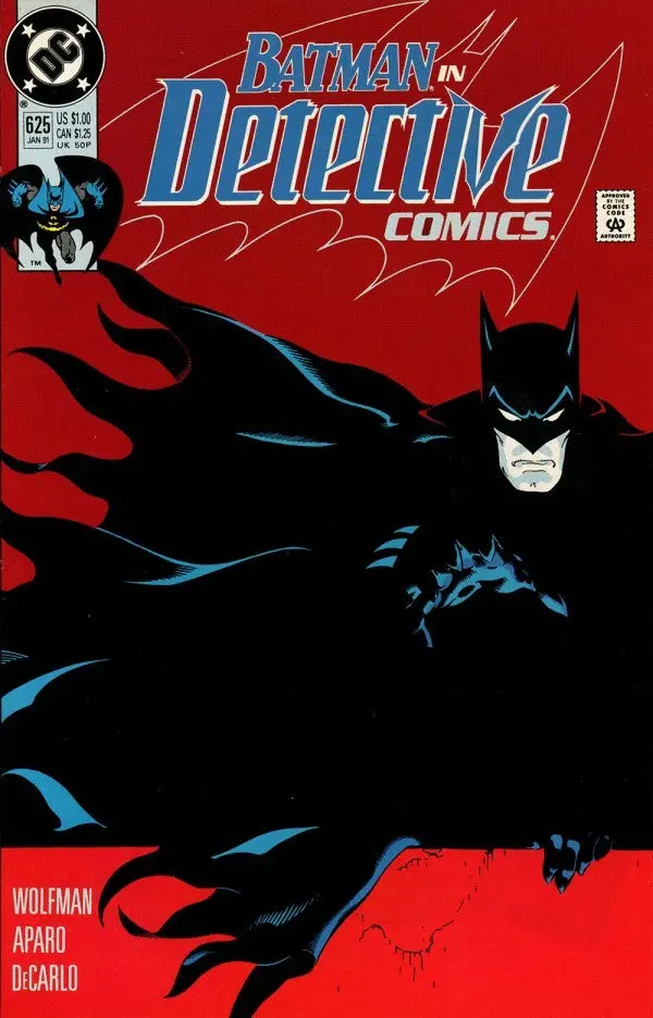Detective Comics (Vol 1) #625 Vf 1