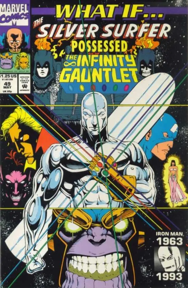 What If... Silver Surfer Possessed The Infinity Gauntlet? (Vol 2) #49 Vf 1