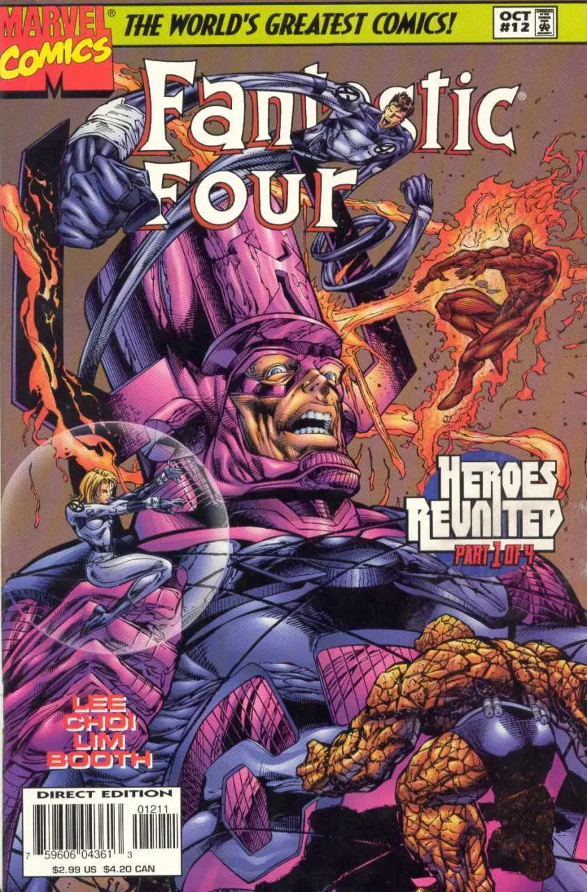 Fantastic Four (Vol 2) #12 Vf 1
