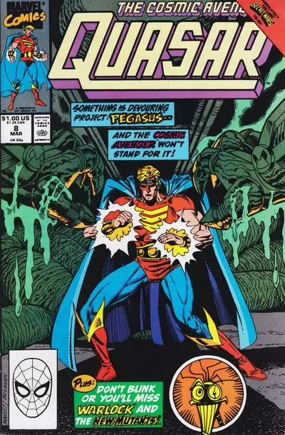Quasar (Vol 1) #8 Vf 1