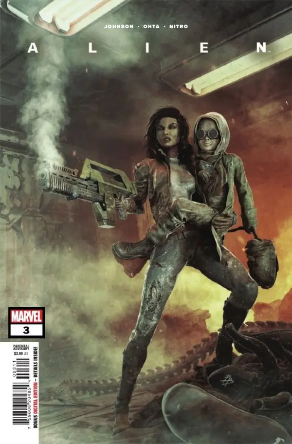 Alien (Vol 2) #3 Nm 1