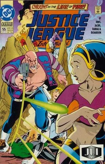 Justice League International (Vol 2) #55 Vf 1