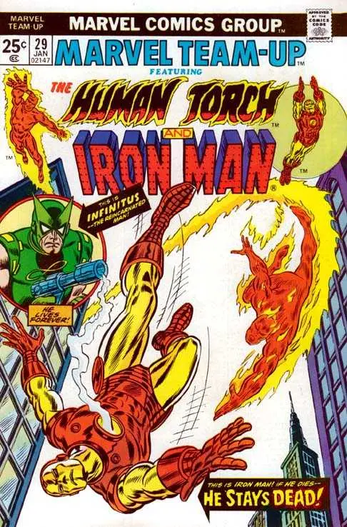 Marvel Team-Up Featuring The Human Torch And Iron Man #29 Fn 1