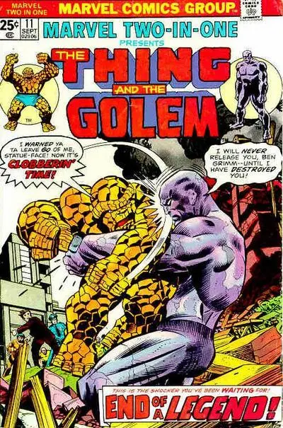 Marvel Two-In-One... Presents The Thing And The Golem (Vol 1) #11 Fn 1