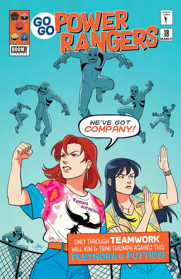 Go Go Power Rangers #18 Preorder Mok Variant Nm 1